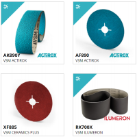 德國 VSM 砂帶 RK700X系列 粒度范圍：20至1200