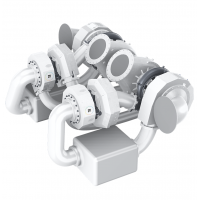 PBS Turbo徑向渦輪增壓器TCP12用于動力行業(yè)使用