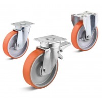 TORWEGGE不銹鋼腳輪 TPKH-125-40系列 硬度范圍：190-215HB