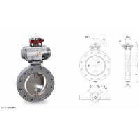 德國(guó)WAREX閥門(mén)，蝶閥金屬密封DKD 可用于高達(dá) 1100 °C 的溫度