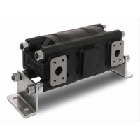 Casappa 齒輪流量分配器，由高電阻鋁合金制成，可用作流量均衡器