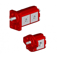 BUCHER AP212系列齒輪泵，采用鋁合金制造泵體，和由滑動(dòng)軸承支撐兩個(gè)齒輪