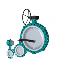 INTERAPP 蝶閥，BIANCA – 蝶閥 DN 32-900，用于腐蝕性流體