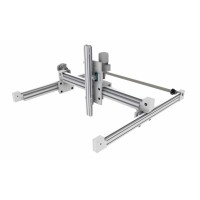 CTS緊湊型電動導(dǎo)軌 AK208R帶有溝槽滾柱導(dǎo)軌的線性裝置