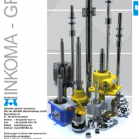 INKOMA 可提供螺旋千斤頂，離合器，線性執(zhí)行器，夾緊套件