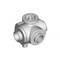 4G Ghidini 313030C L-DIN 313042_L-ssa 三通球閥標準卡箍閥門