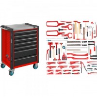 Hazet工廠車間設(shè)備工具推車179NX-252 179NX-65ALU鋁制車身部件