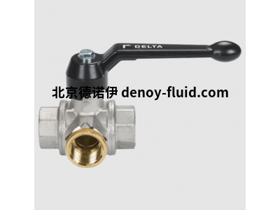 EFFEBI Delta Art.1150鋁制杠桿三通L型孔球閥