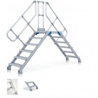 Zarges 40355933固定橋接臺(tái)階階梯和平臺(tái)符合人體工程學(xué)