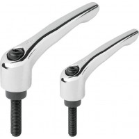 KIPP K0122_HV高光鍍鉻可調(diào)式手柄K0122_BL外螺紋光亮型英制