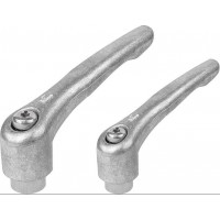 KIPP K0123_BL英寸公制內(nèi)螺紋鋼件可調(diào)式手柄不銹鋼