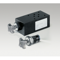 Bieri Hydraulik 截止閥AV700，在高達 700 bar 的任何壓力下鎖定液壓連接