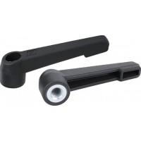 KIPP K0175系列不可調(diào)塑料手柄藍色鈍化鋼螺紋插件