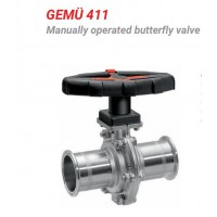 gemu-group GEMü 411軟座向心不銹鋼制成閥體緊湊手動(dòng)蝶閥