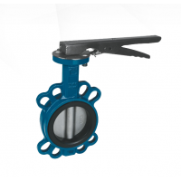 EFFEBI 蝶閥Atlantis， 帶手動操作的減速齒輪也適用于小型 DN