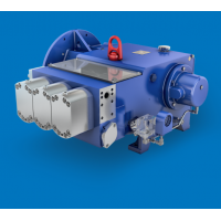 Hauhinco EHP-3K 125、150 三缸柱塞泵，采用底腳和法蘭設(shè)計